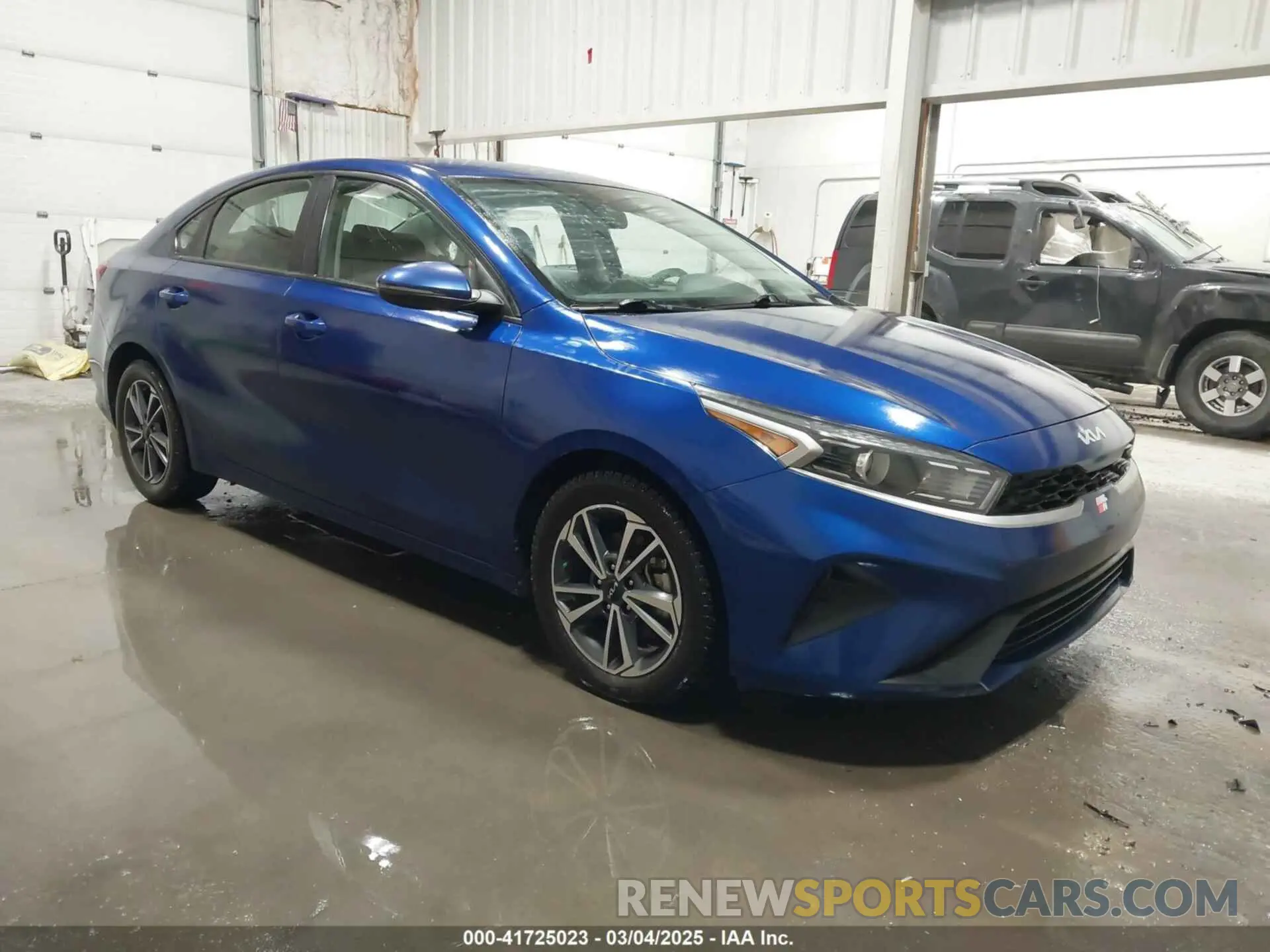 1 Photograph of a damaged car 3KPF24AD0NE416805 KIA FORTE 2022