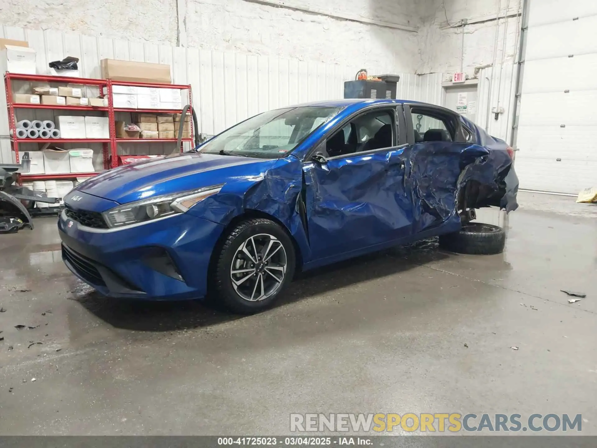 2 Photograph of a damaged car 3KPF24AD0NE416805 KIA FORTE 2022