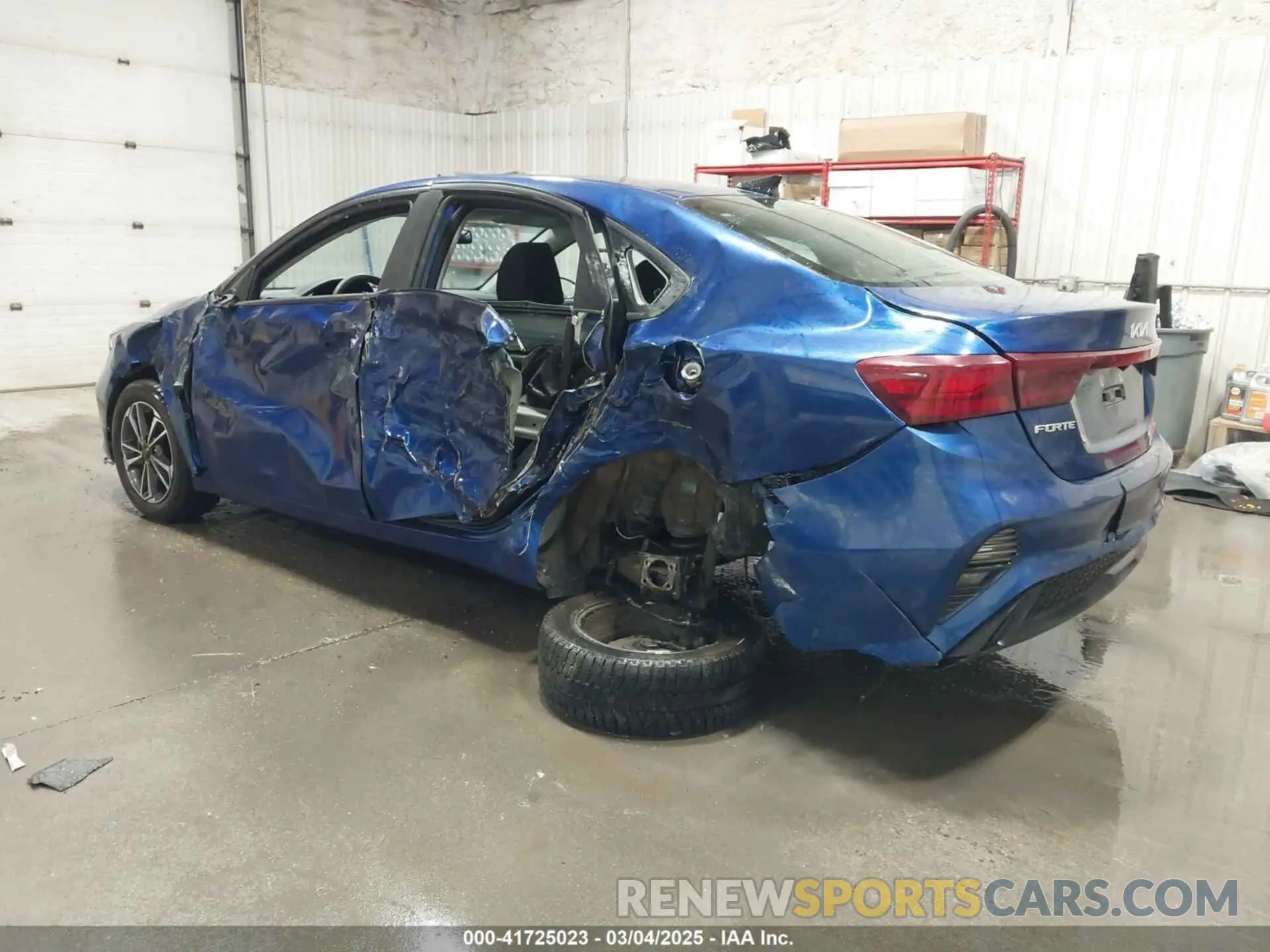 3 Photograph of a damaged car 3KPF24AD0NE416805 KIA FORTE 2022