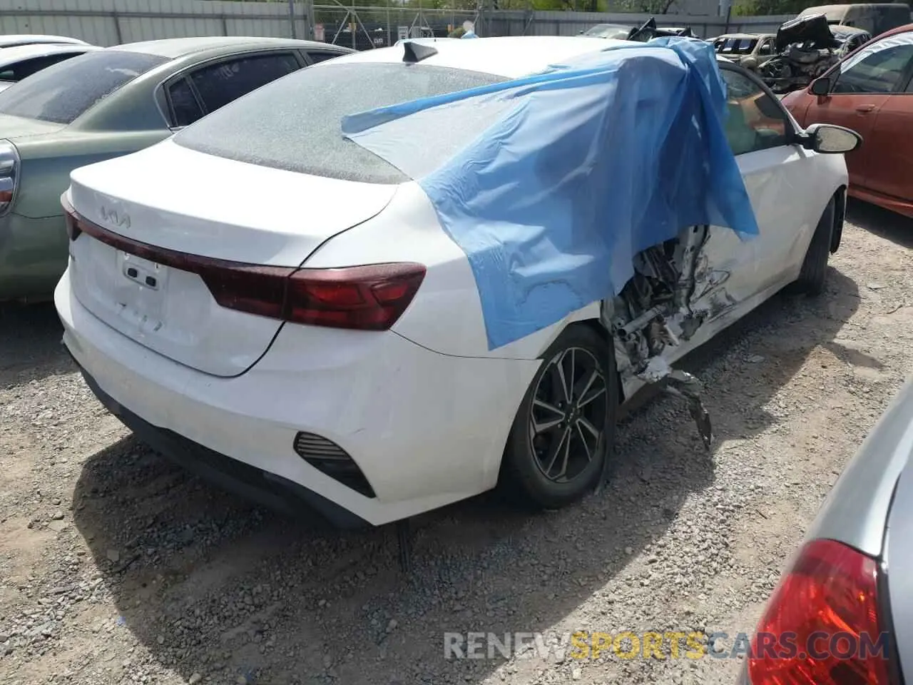 3 Photograph of a damaged car 3KPF24AD0NE431059 KIA FORTE 2022
