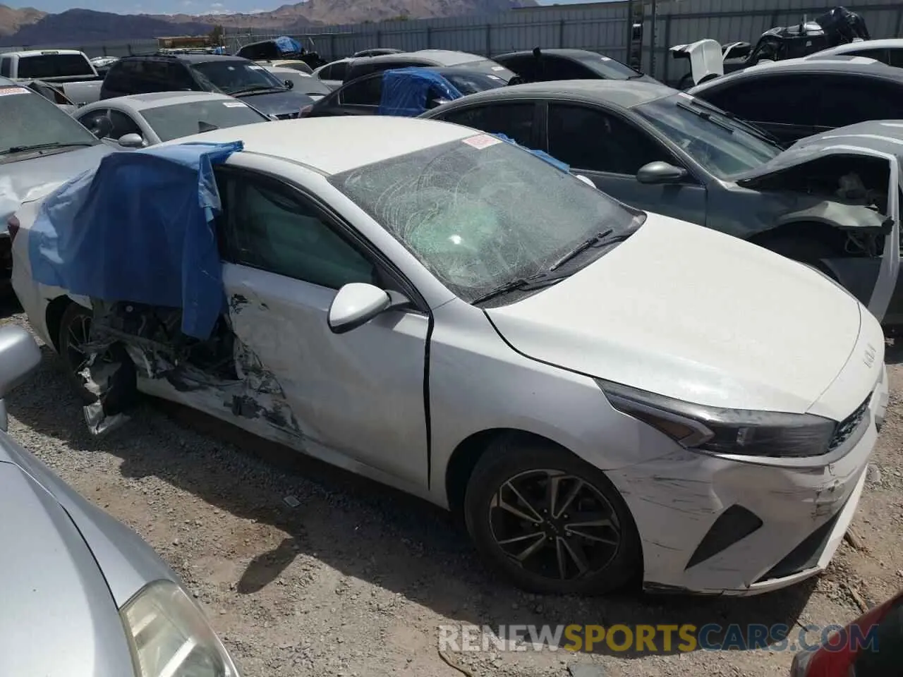 4 Photograph of a damaged car 3KPF24AD0NE431059 KIA FORTE 2022