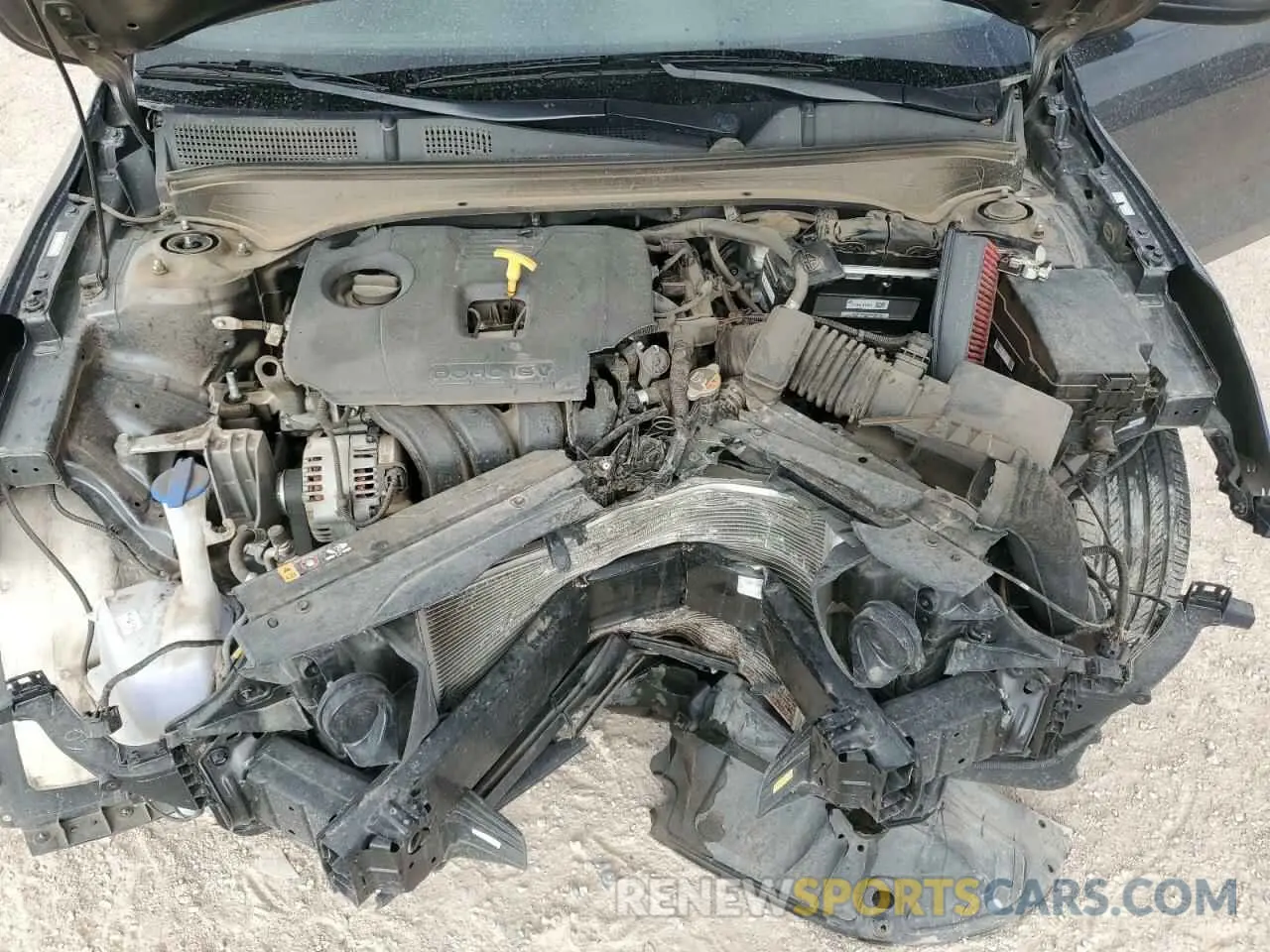 11 Photograph of a damaged car 3KPF24AD0NE450436 KIA FORTE 2022
