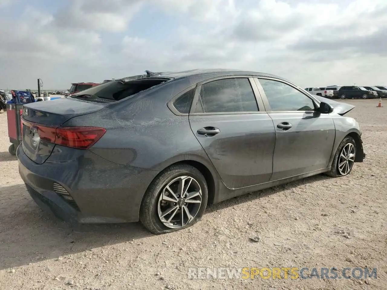 3 Photograph of a damaged car 3KPF24AD0NE450436 KIA FORTE 2022