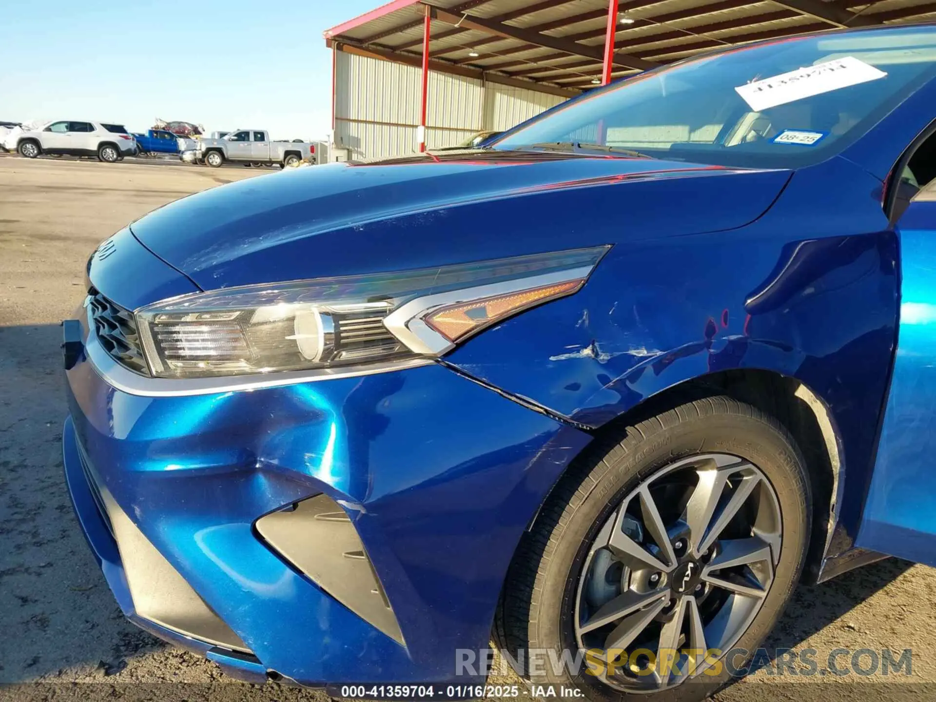 6 Фотография поврежденного автомобиля 3KPF24AD0NE472873 KIA FORTE 2022