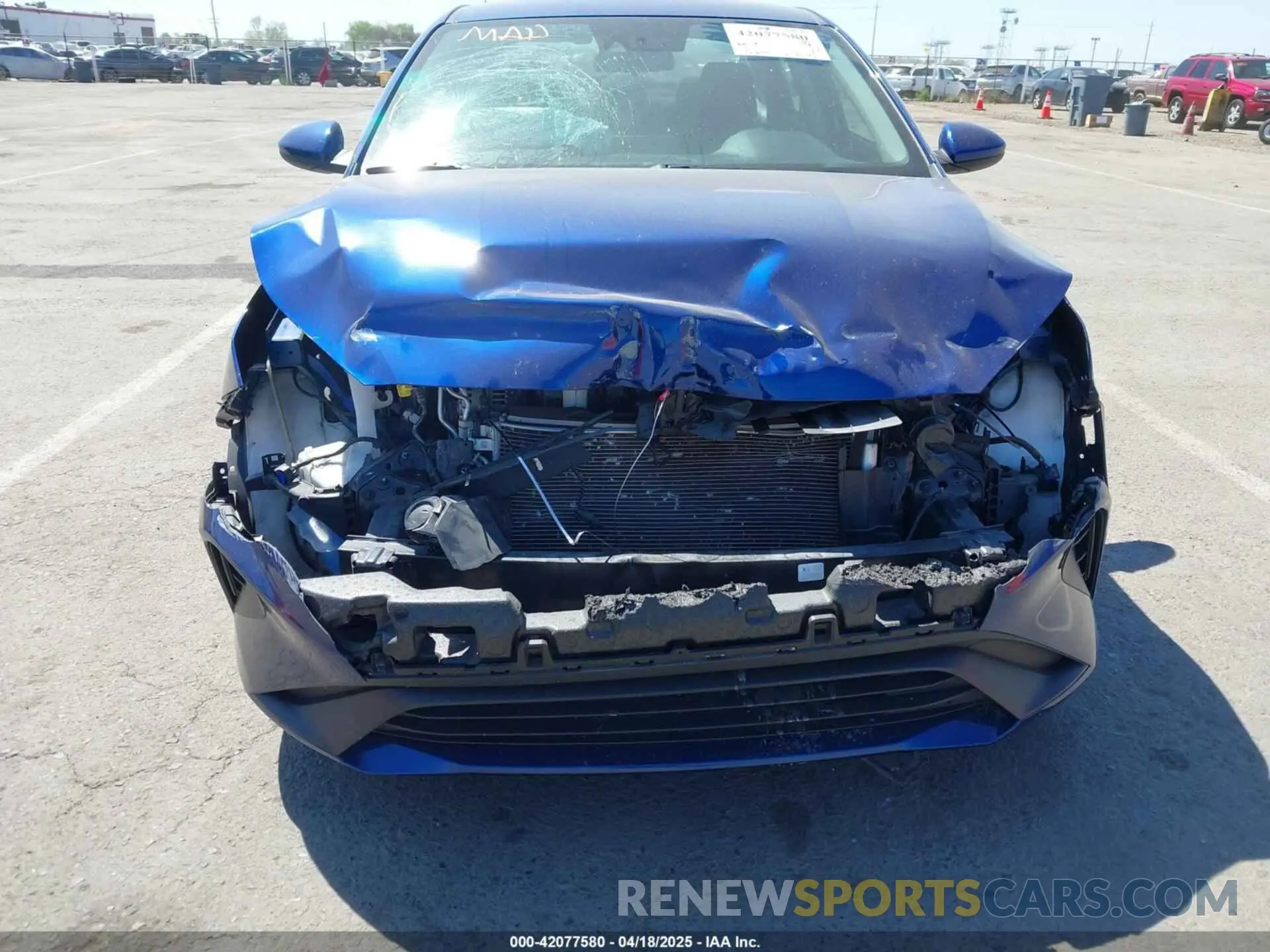 6 Photograph of a damaged car 3KPF24AD1NE454494 KIA FORTE 2022