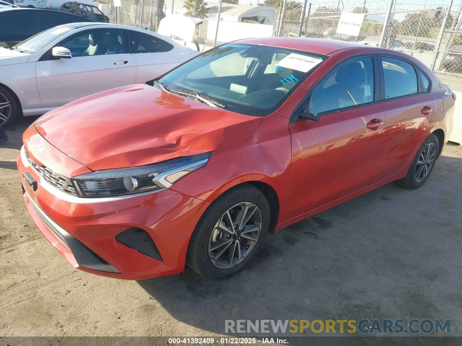 2 Фотография поврежденного автомобиля 3KPF24AD1NE494171 KIA FORTE 2022