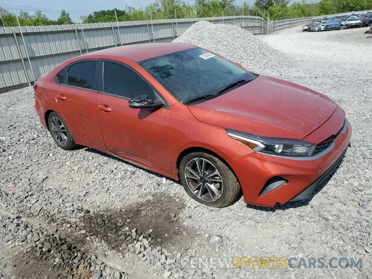 4 Photograph of a damaged car 3KPF24AD1NE494252 KIA FORTE 2022