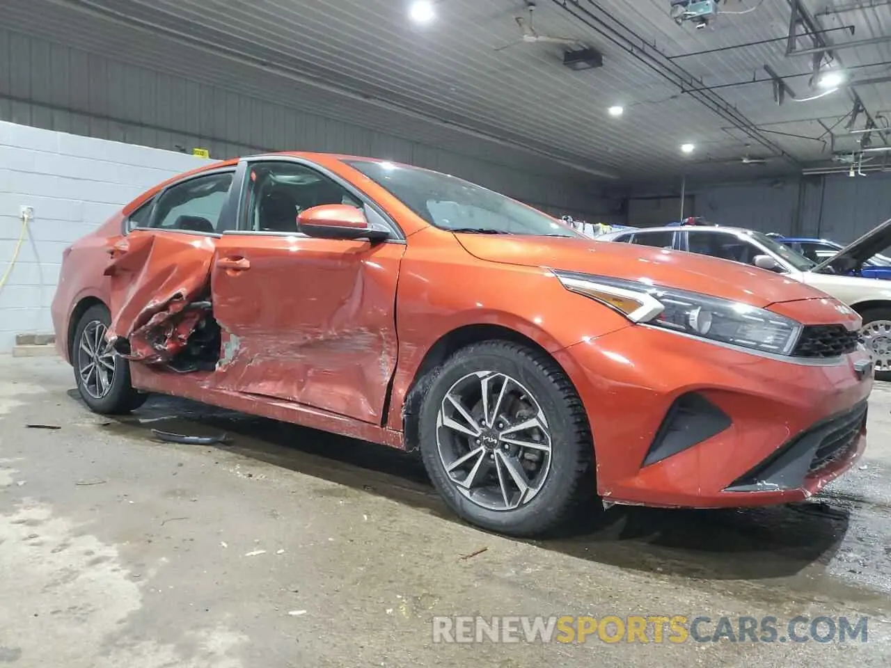 4 Photograph of a damaged car 3KPF24AD1NE496051 KIA FORTE 2022