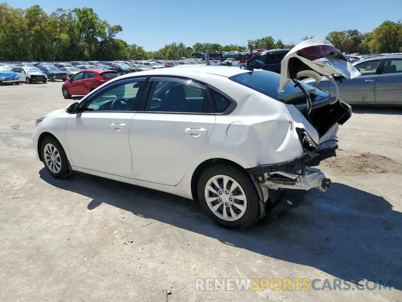 2 Photograph of a damaged car 3KPF24AD1NE497703 KIA FORTE 2022