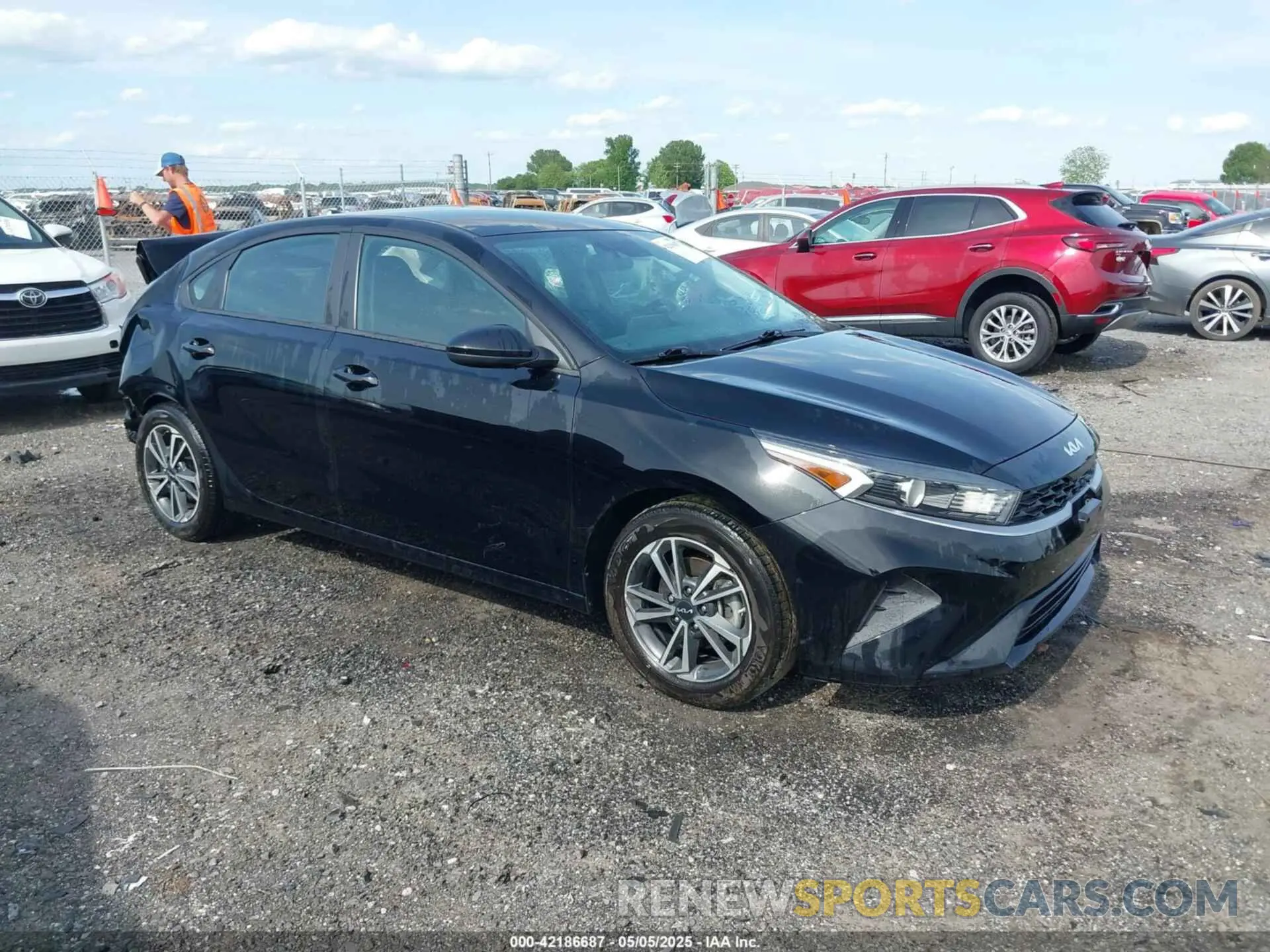 1 Фотография поврежденного автомобиля 3KPF24AD1NE503709 KIA FORTE 2022