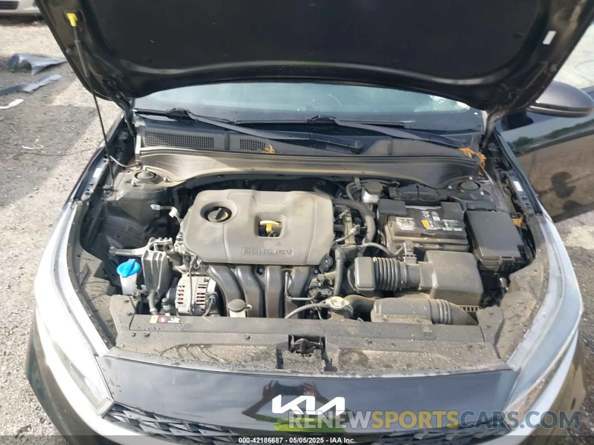 10 Фотография поврежденного автомобиля 3KPF24AD1NE503709 KIA FORTE 2022