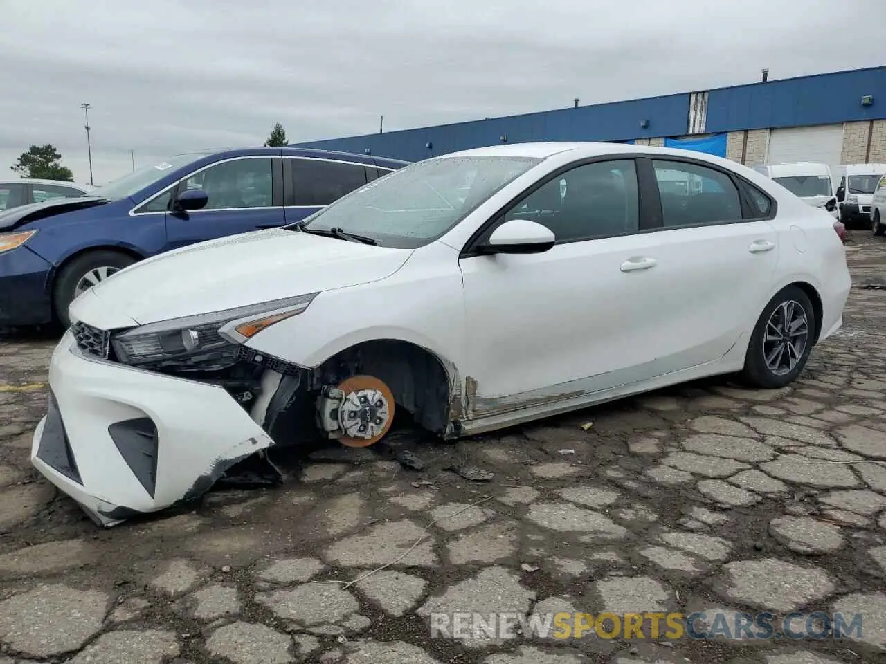1 Photograph of a damaged car 3KPF24AD2NE456061 KIA FORTE 2022