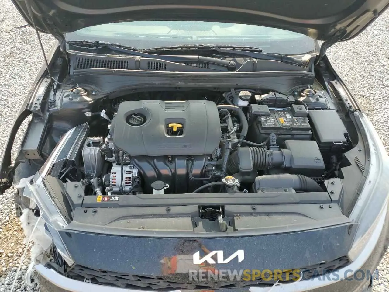 11 Photograph of a damaged car 3KPF24AD2NE458439 KIA FORTE 2022