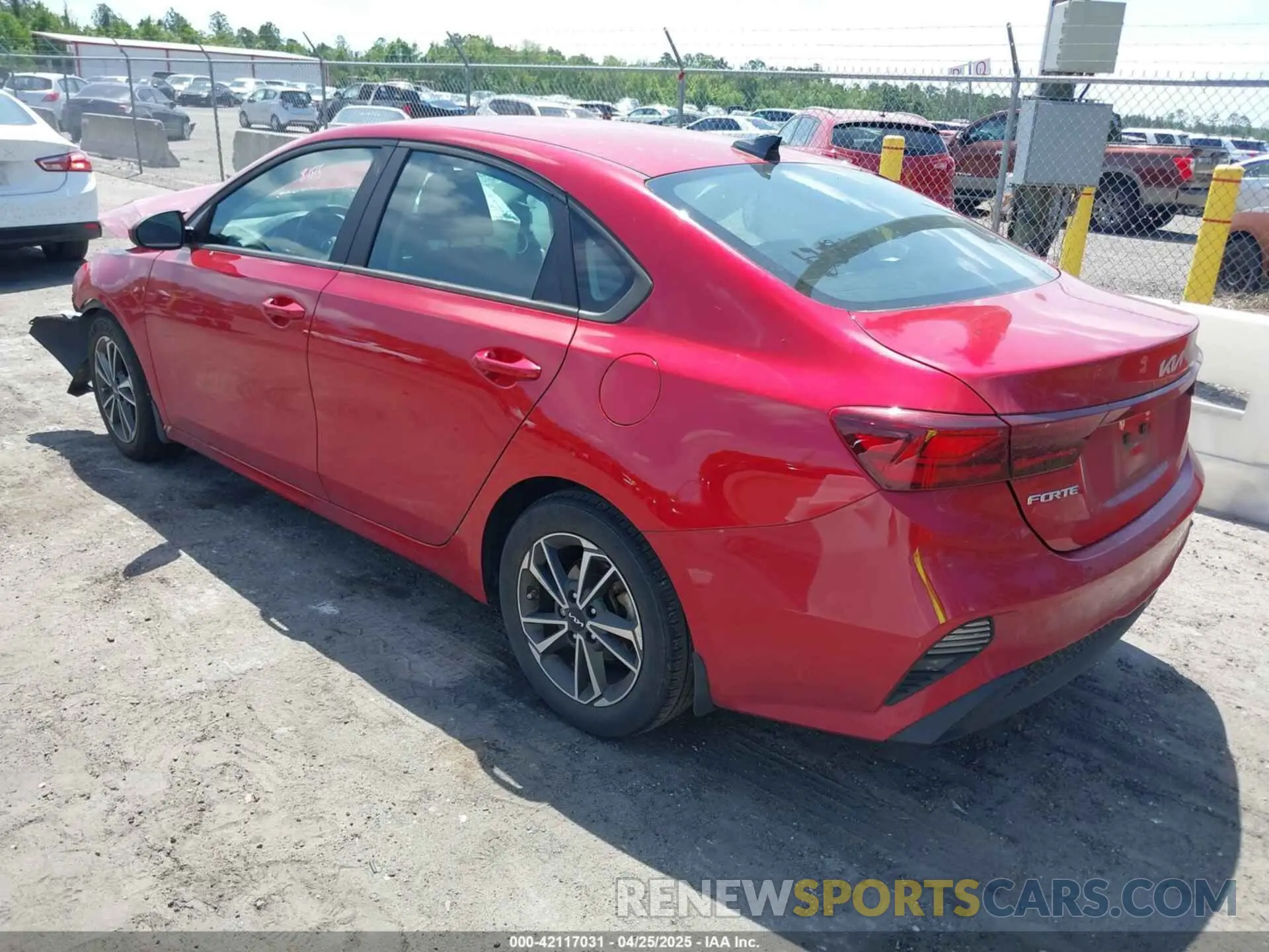 3 Фотография поврежденного автомобиля 3KPF24AD2NE464788 KIA FORTE 2022