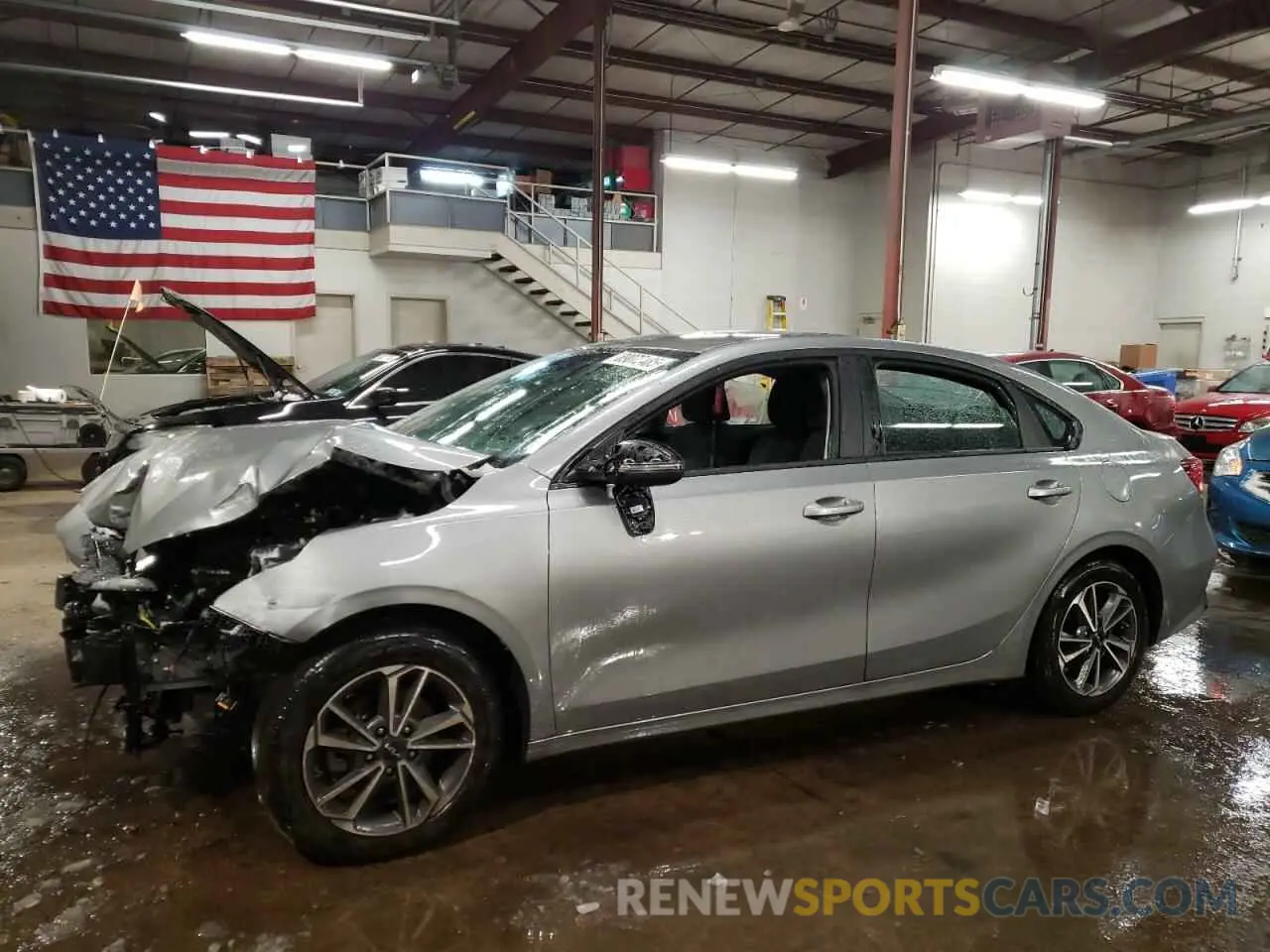 1 Photograph of a damaged car 3KPF24AD2NE470039 KIA FORTE 2022