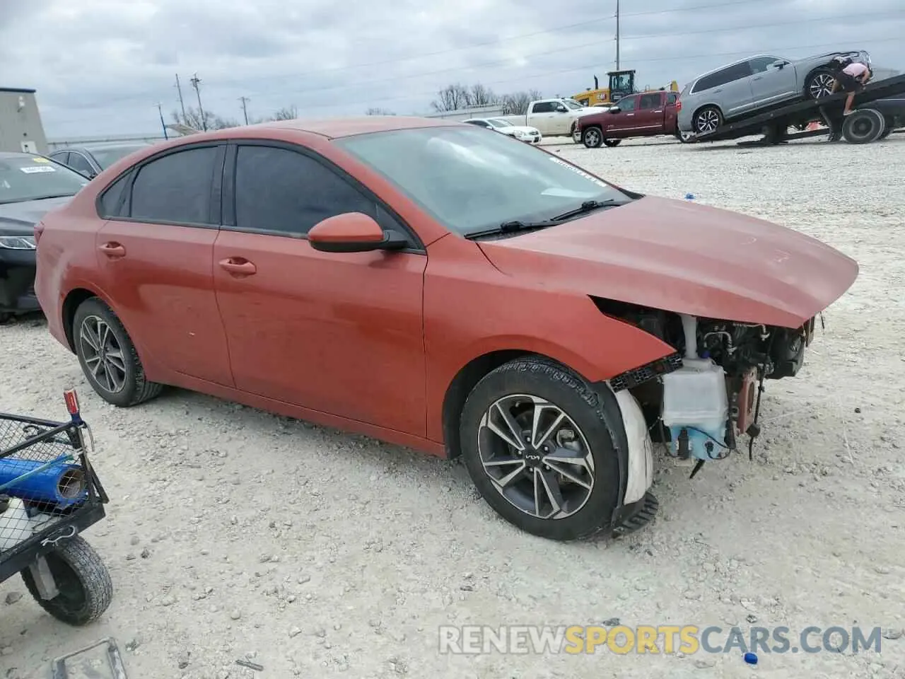 4 Photograph of a damaged car 3KPF24AD2NE483146 KIA FORTE 2022
