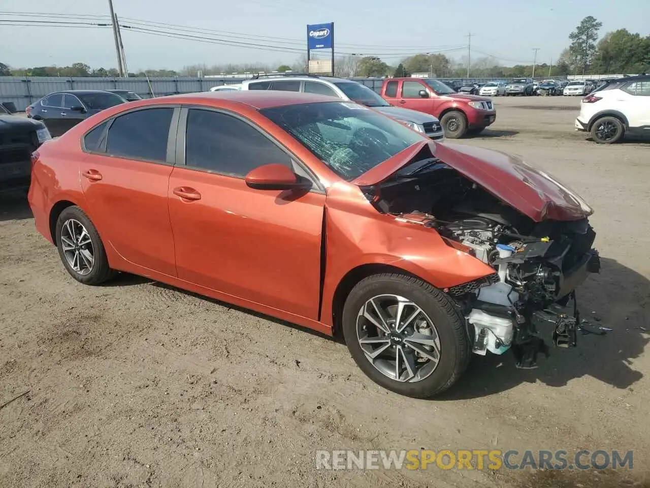 4 Фотография поврежденного автомобиля 3KPF24AD2NE487942 KIA FORTE 2022