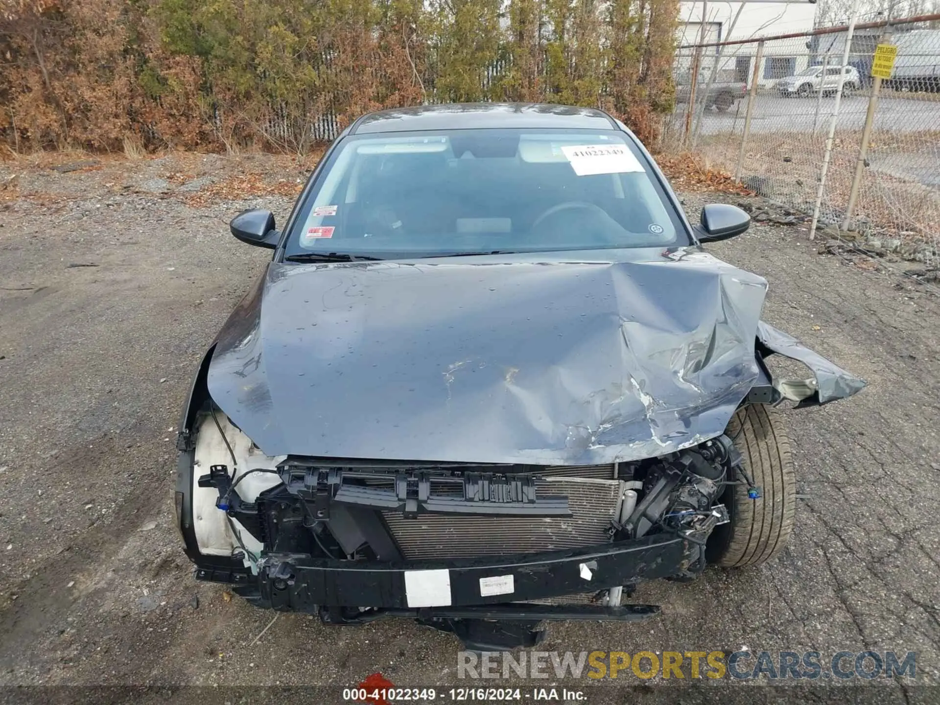 12 Photograph of a damaged car 3KPF24AD2NE501838 KIA FORTE 2022