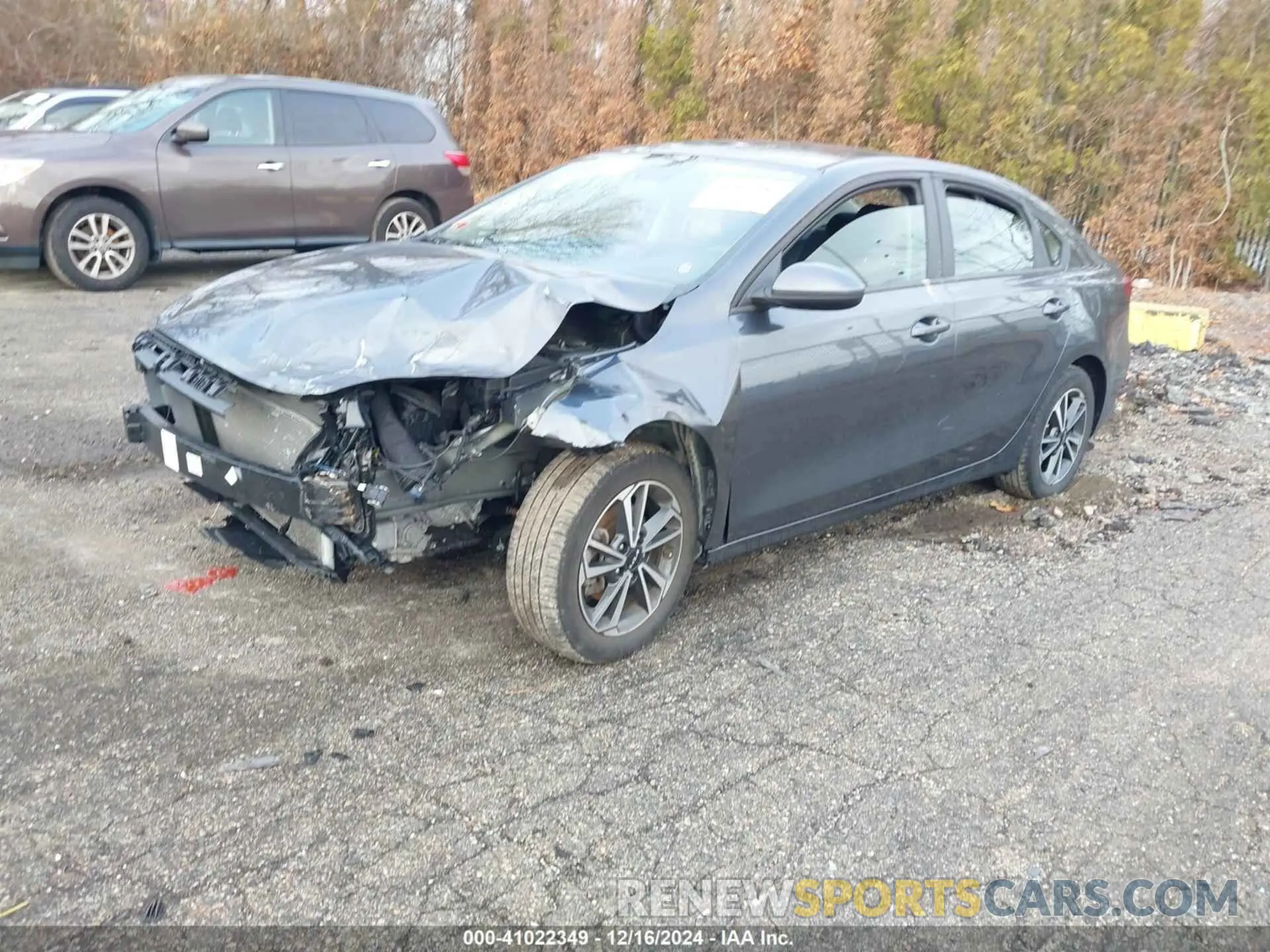 2 Photograph of a damaged car 3KPF24AD2NE501838 KIA FORTE 2022