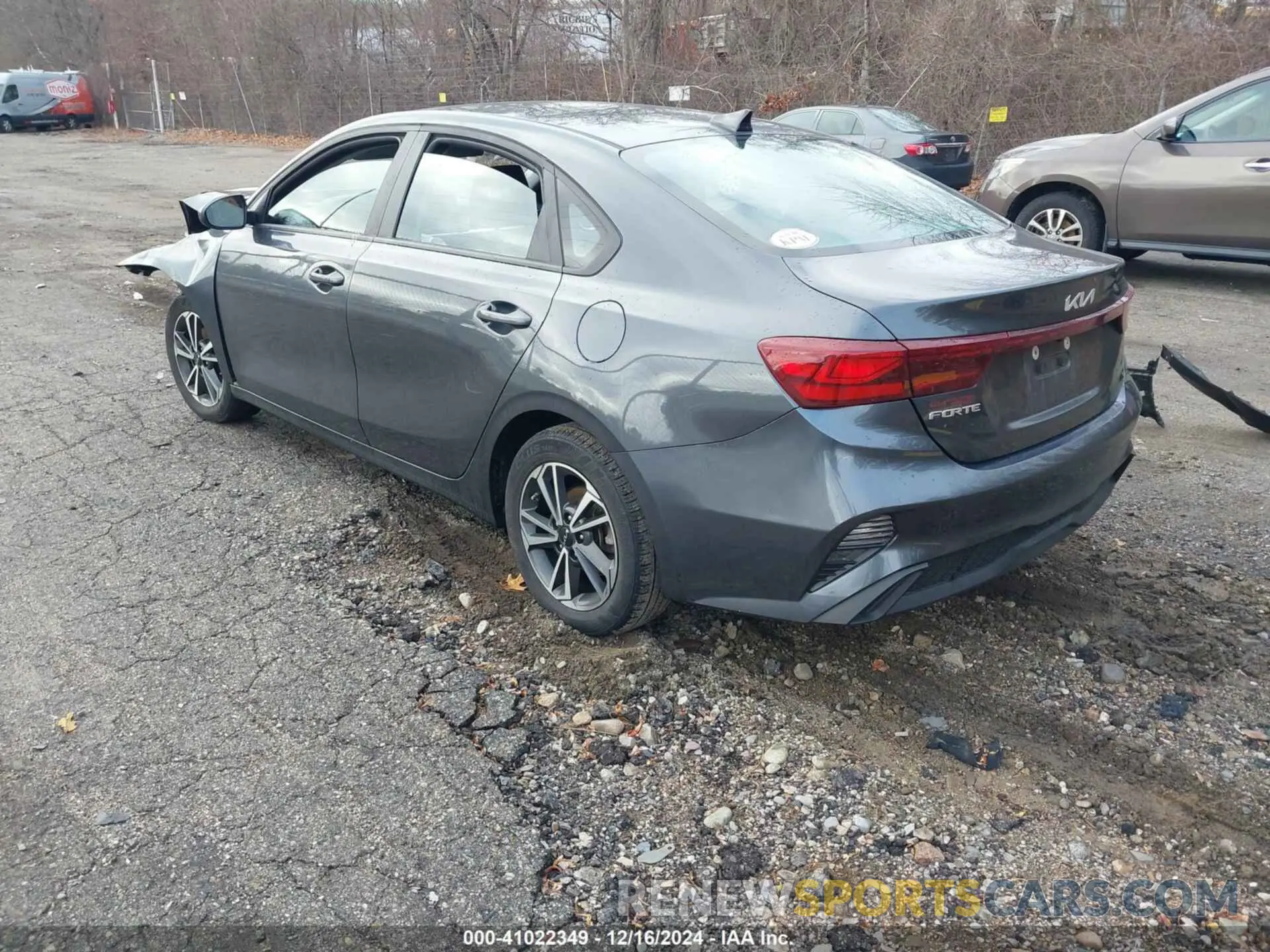 3 Photograph of a damaged car 3KPF24AD2NE501838 KIA FORTE 2022
