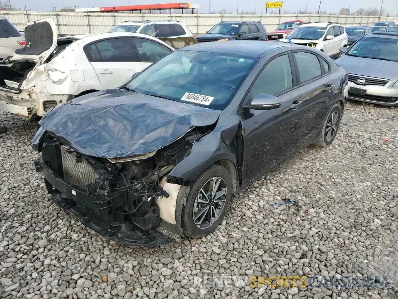 1 Фотография поврежденного автомобиля 3KPF24AD3NE423876 KIA FORTE 2022