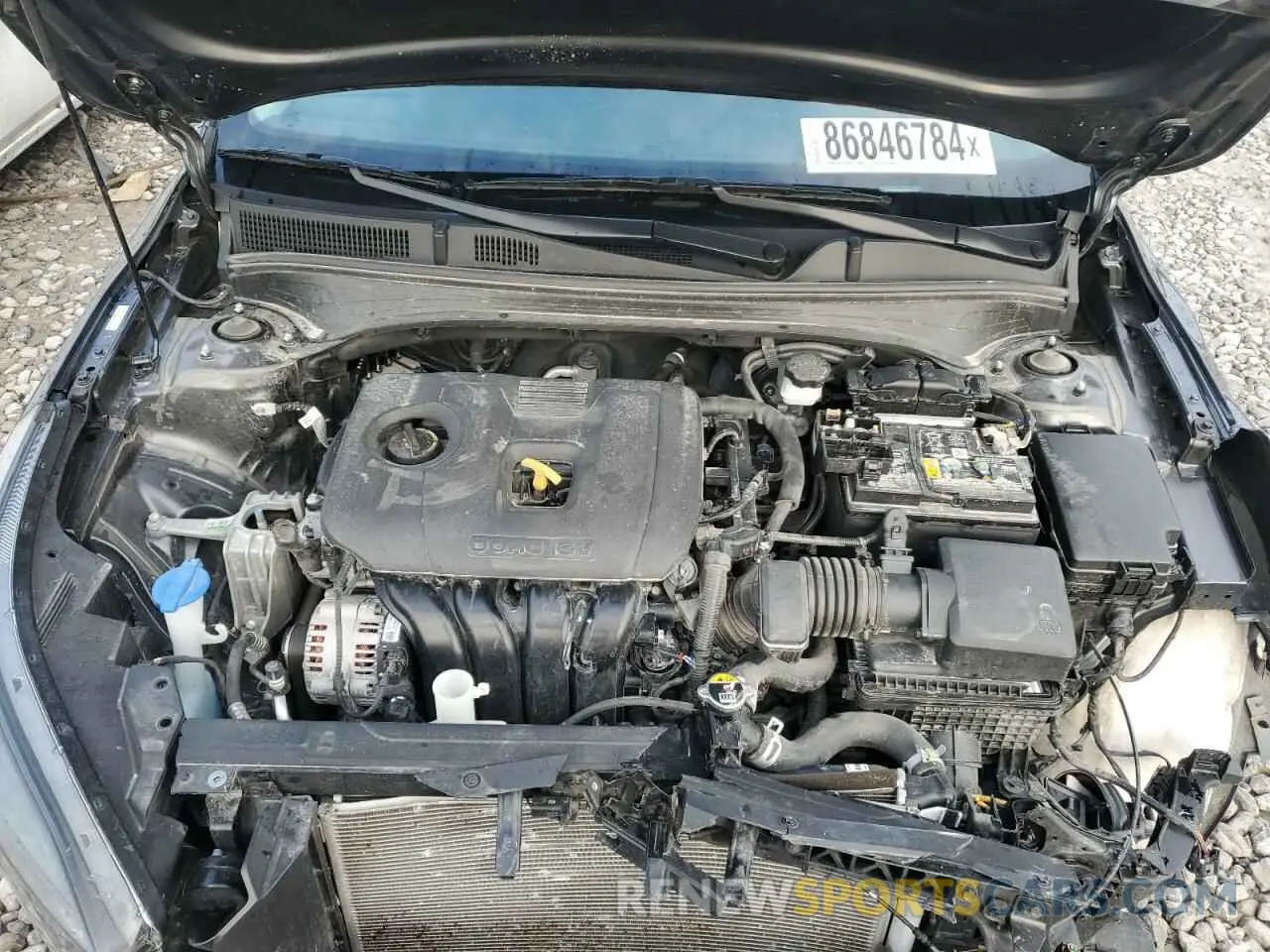 11 Фотография поврежденного автомобиля 3KPF24AD3NE423876 KIA FORTE 2022