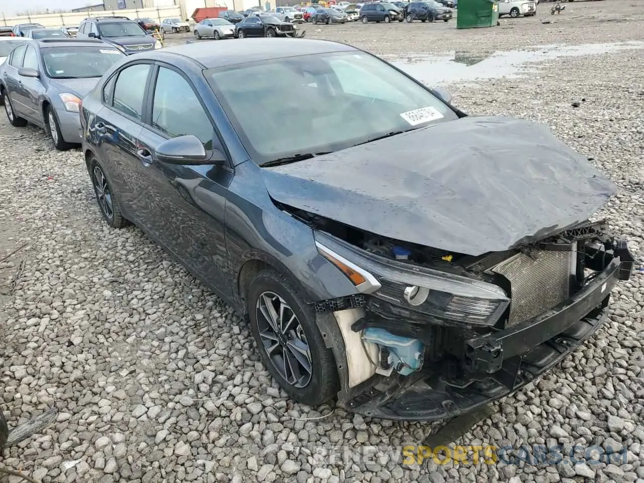 4 Фотография поврежденного автомобиля 3KPF24AD3NE423876 KIA FORTE 2022