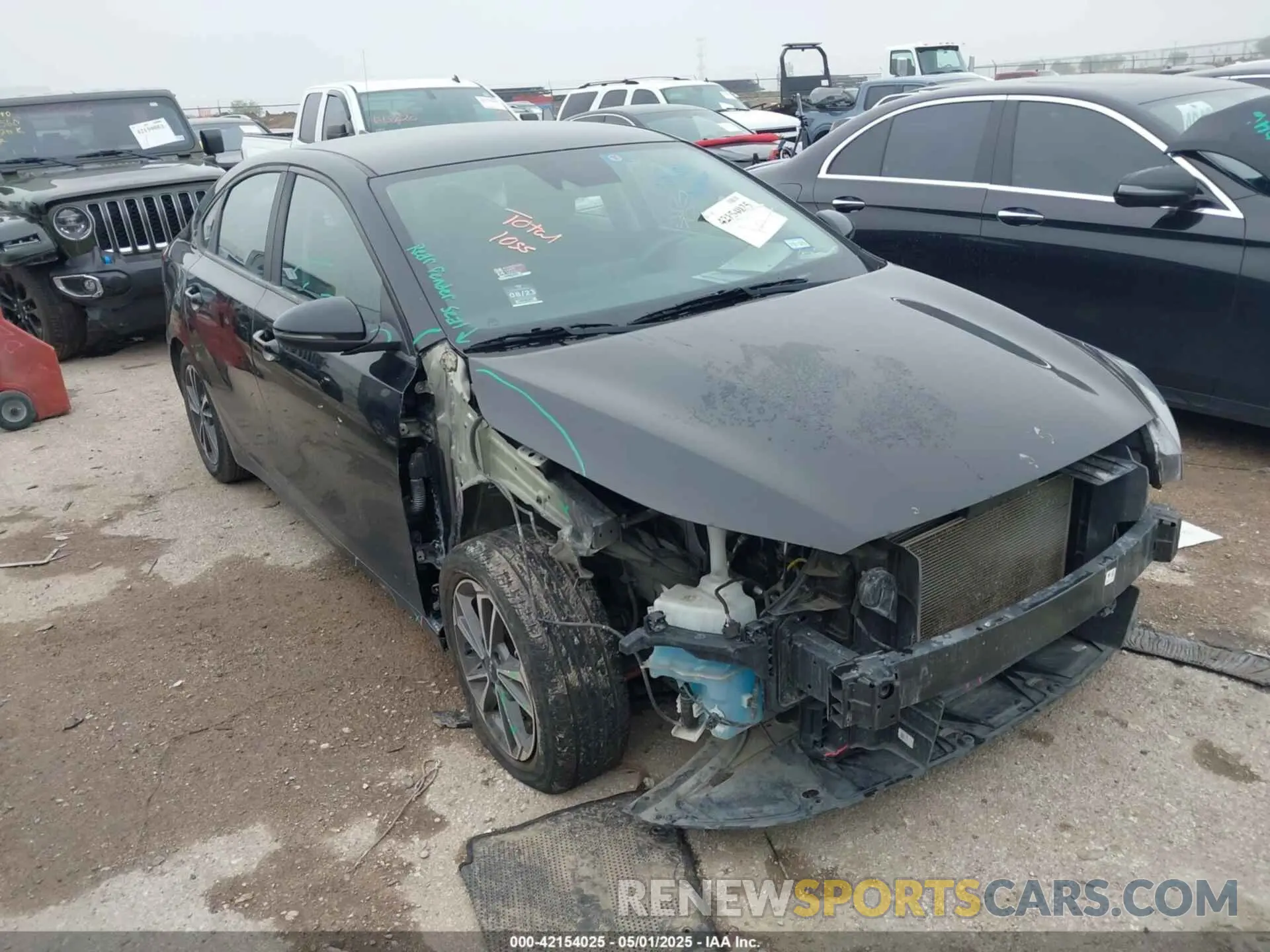 1 Фотография поврежденного автомобиля 3KPF24AD3NE424770 KIA FORTE 2022