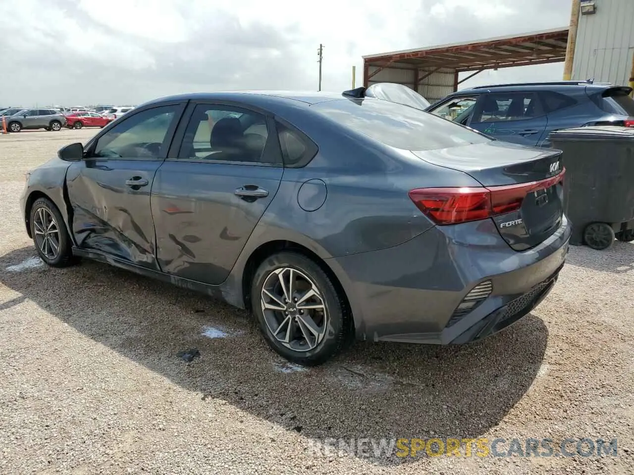 2 Photograph of a damaged car 3KPF24AD3NE430293 KIA FORTE 2022