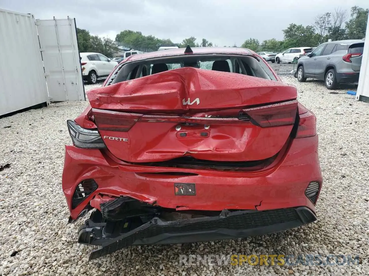 6 Photograph of a damaged car 3KPF24AD3NE447109 KIA FORTE 2022