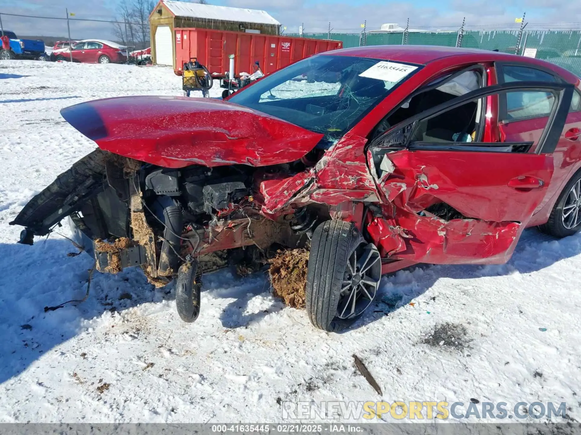 6 Photograph of a damaged car 3KPF24AD3NE449829 KIA FORTE 2022