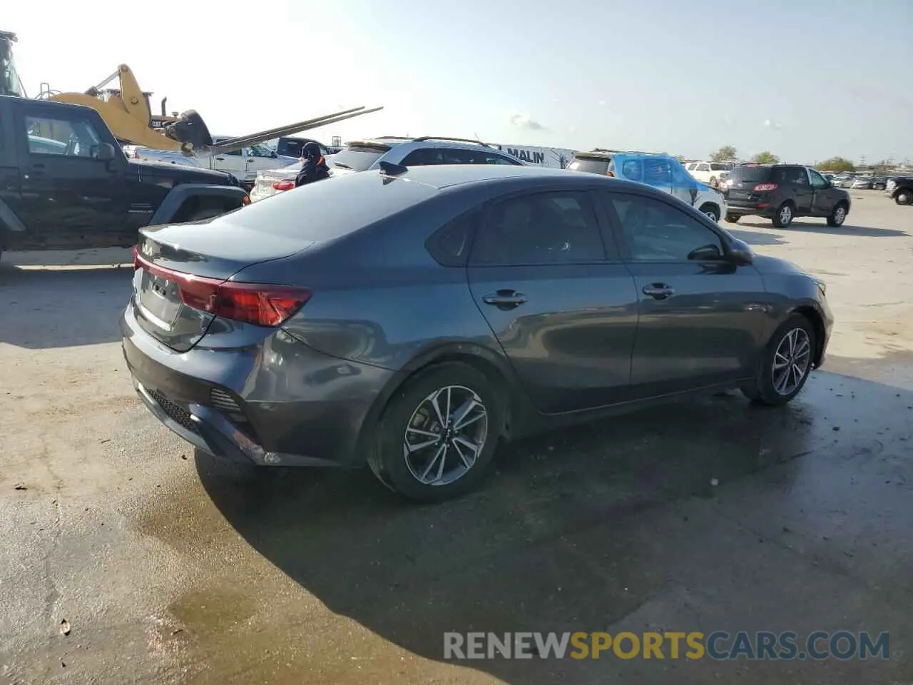 3 Photograph of a damaged car 3KPF24AD3NE460152 KIA FORTE 2022