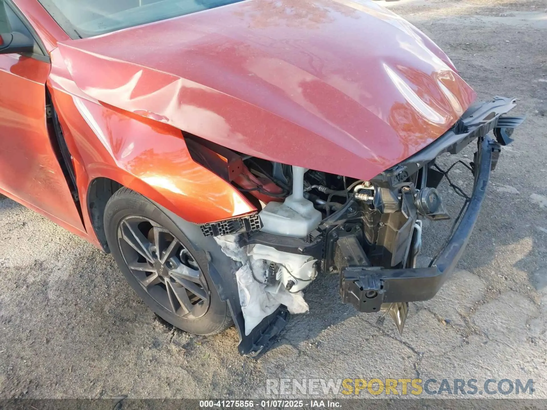 6 Фотография поврежденного автомобиля 3KPF24AD3NE463343 KIA FORTE 2022