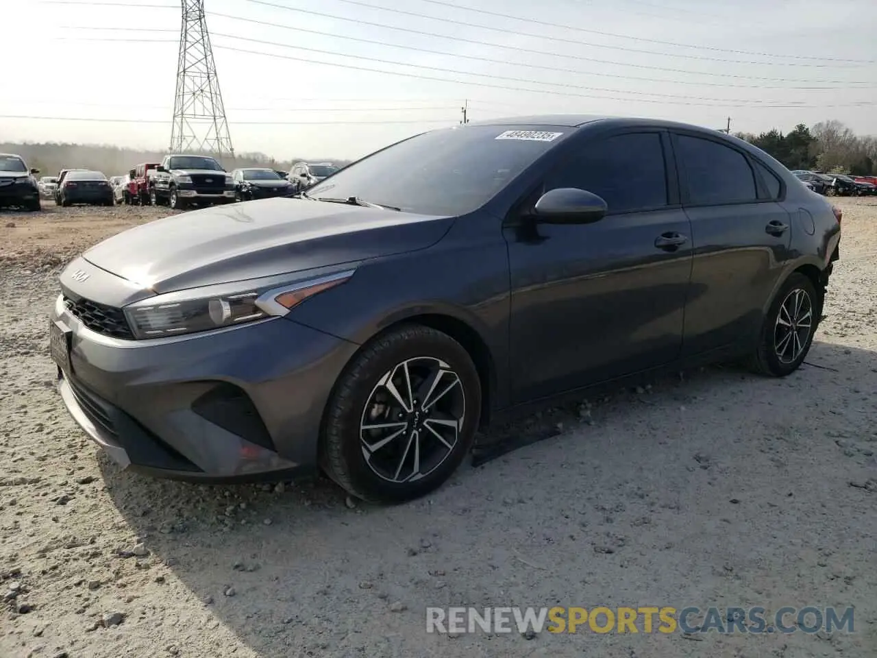 1 Photograph of a damaged car 3KPF24AD3NE502206 KIA FORTE 2022