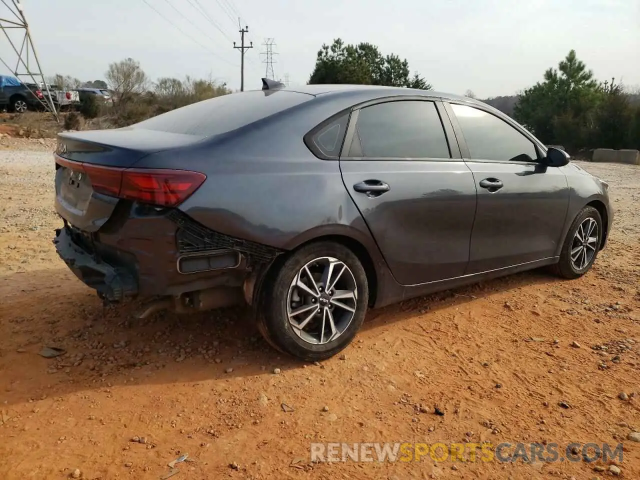 3 Photograph of a damaged car 3KPF24AD3NE502206 KIA FORTE 2022