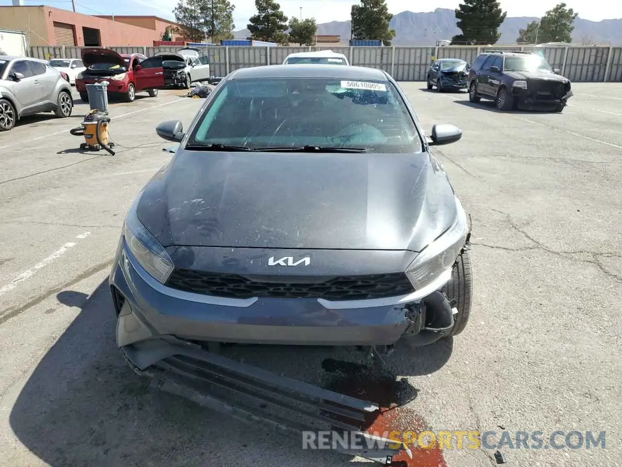 5 Photograph of a damaged car 3KPF24AD3NE503601 KIA FORTE 2022