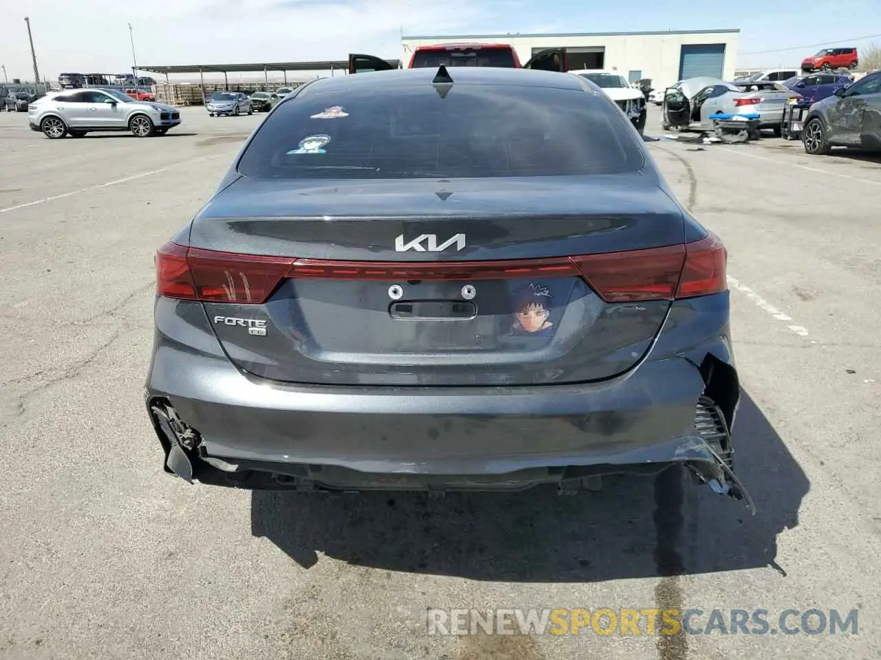 6 Photograph of a damaged car 3KPF24AD3NE503601 KIA FORTE 2022