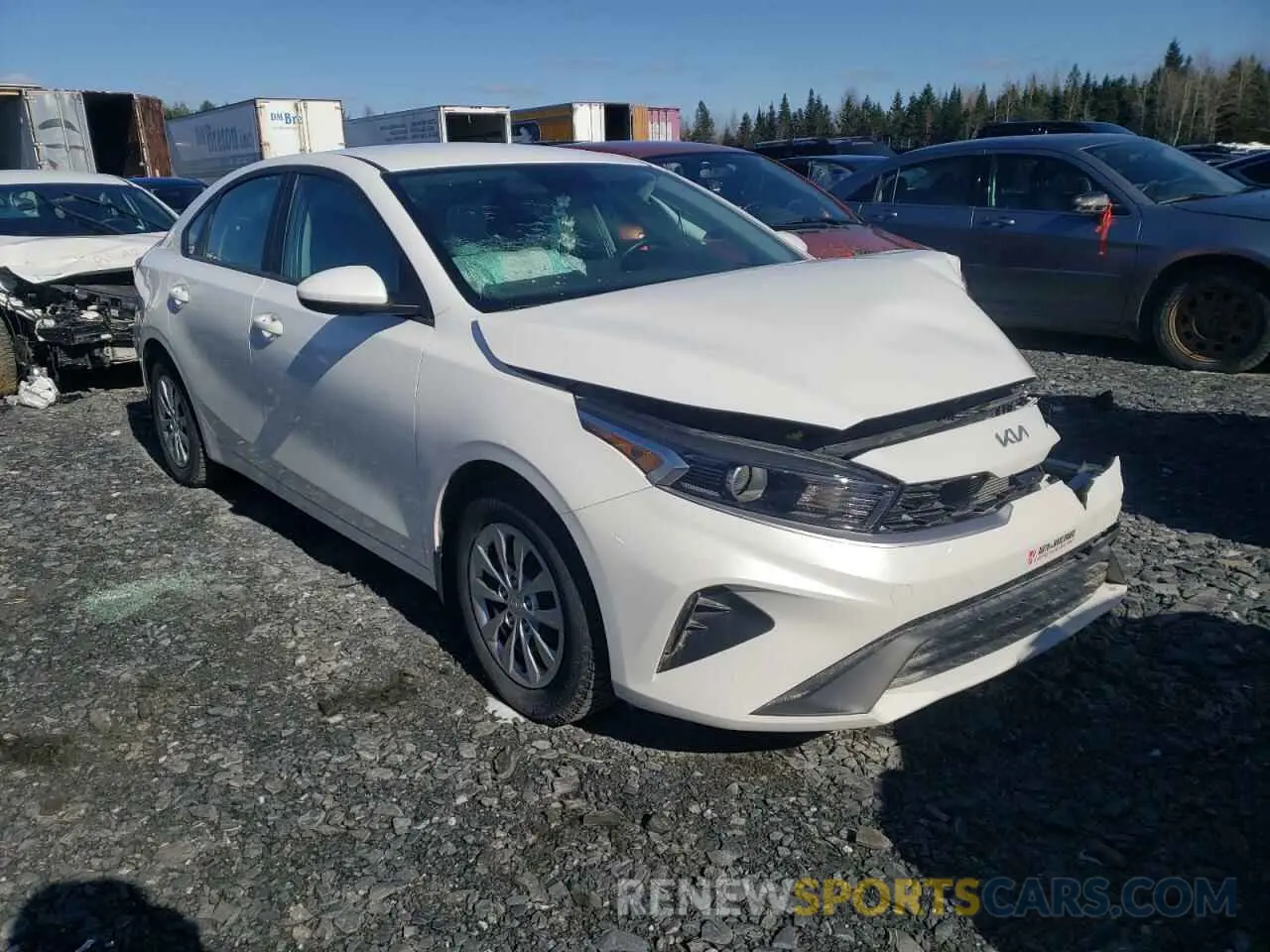 4 Photograph of a damaged car 3KPF24AD3NE519216 KIA FORTE 2022