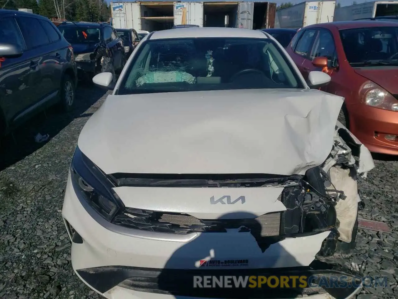 5 Photograph of a damaged car 3KPF24AD3NE519216 KIA FORTE 2022