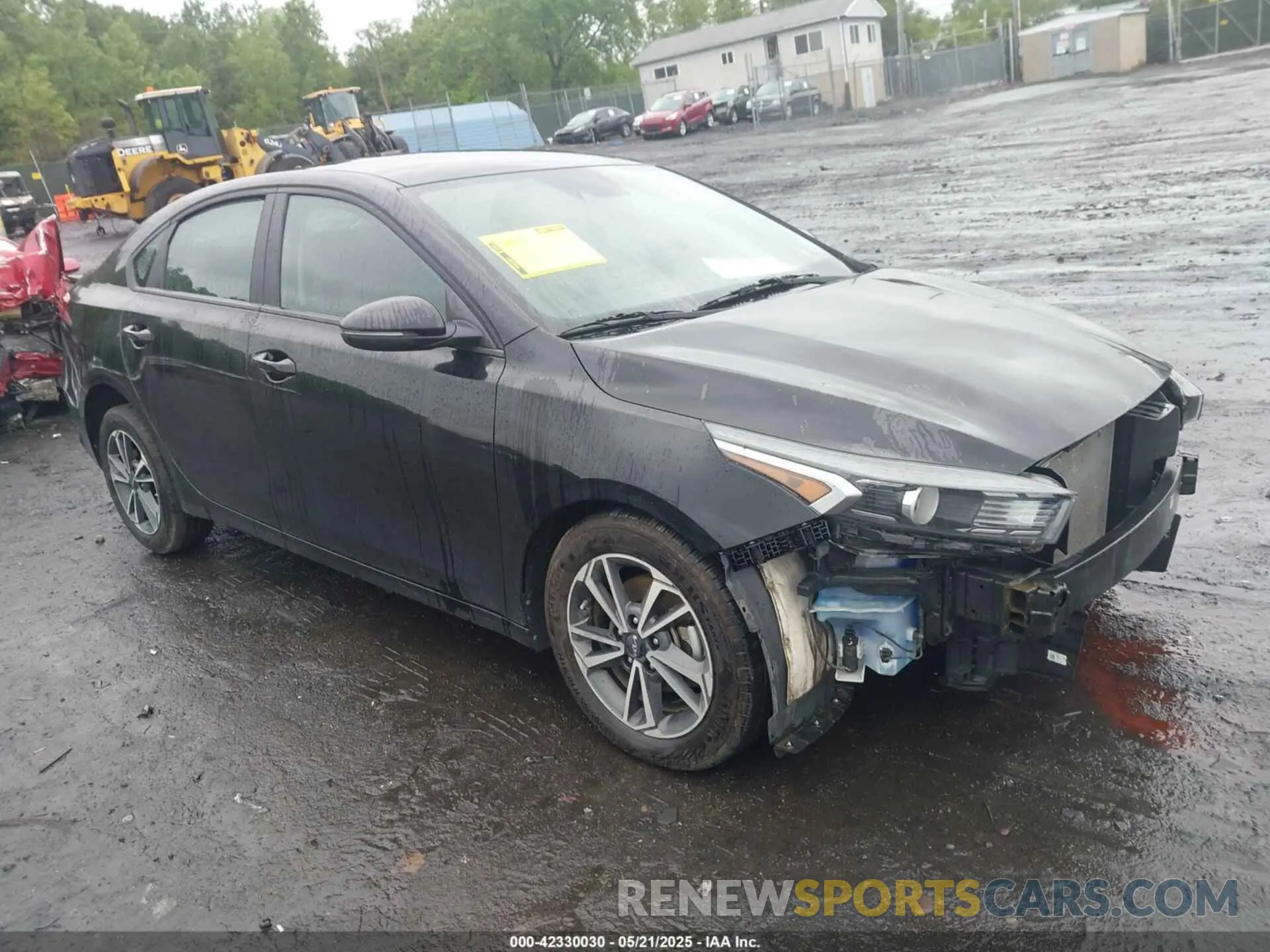 1 Photograph of a damaged car 3KPF24AD4NE429525 KIA FORTE 2022