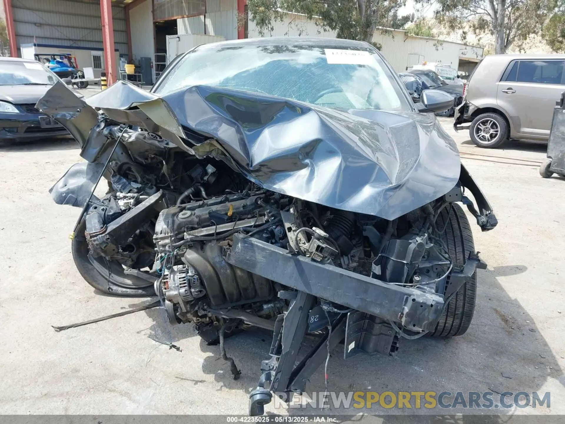 11 Photograph of a damaged car 3KPF24AD4NE431405 KIA FORTE 2022