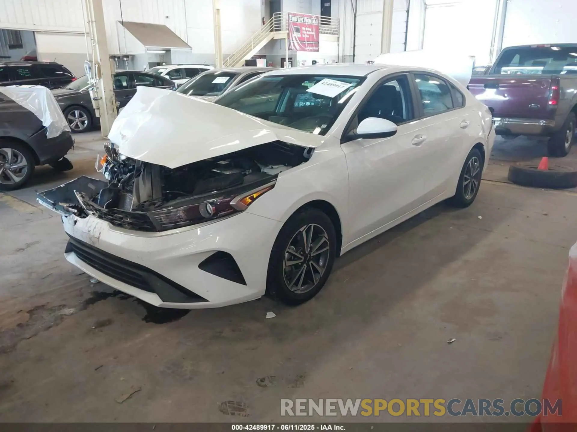 2 Photograph of a damaged car 3KPF24AD4NE431727 KIA FORTE 2022