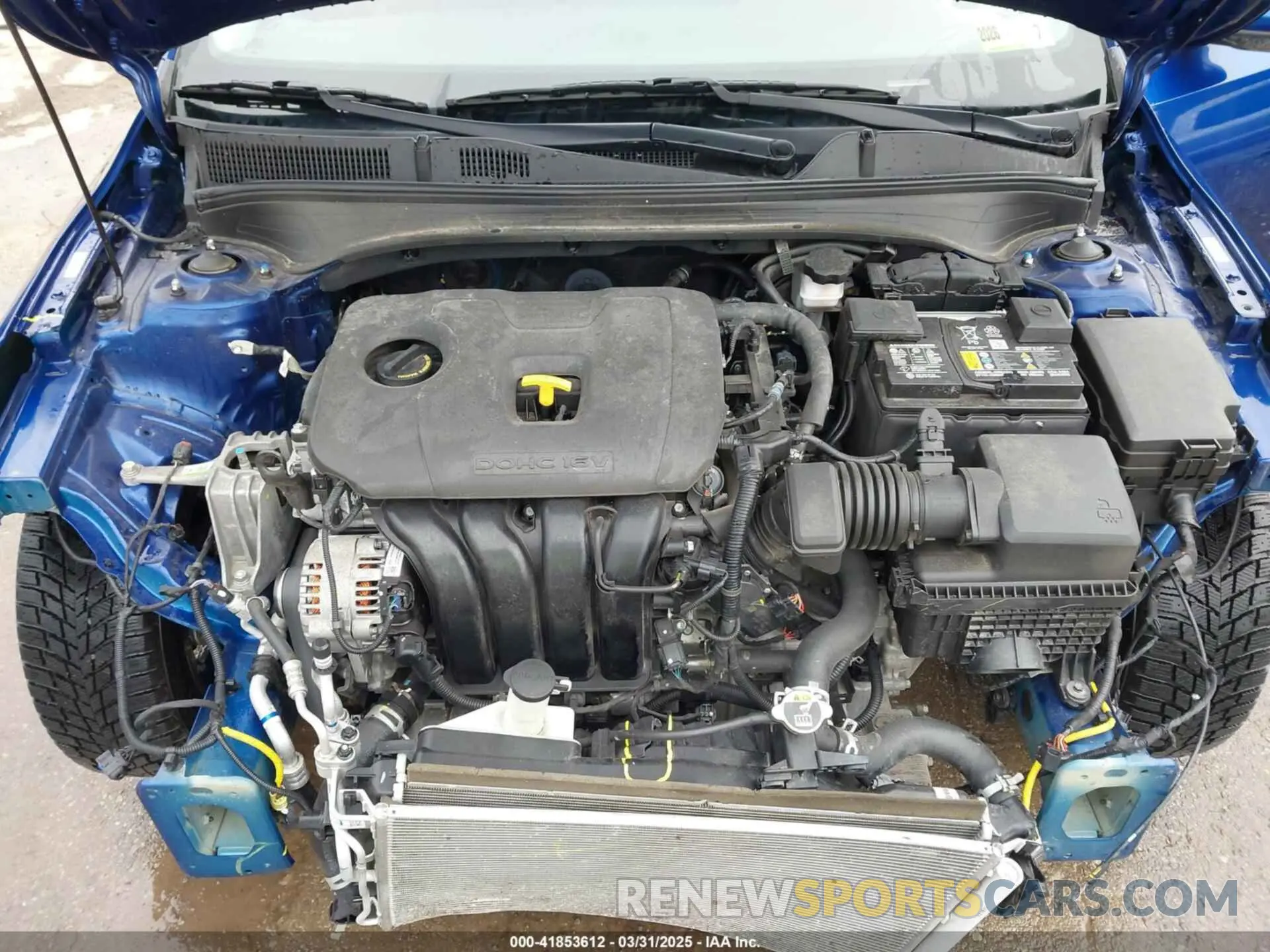 10 Фотография поврежденного автомобиля 3KPF24AD4NE445224 KIA FORTE 2022