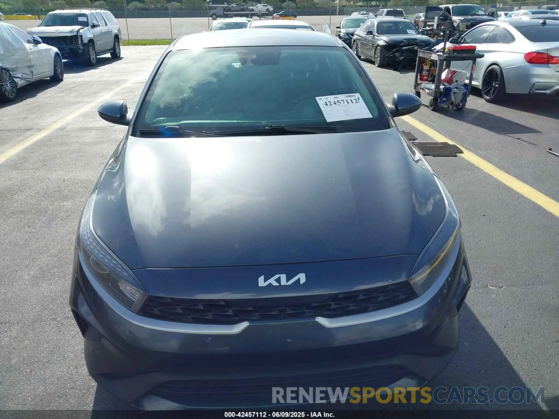 12 Photograph of a damaged car 3KPF24AD4NE451962 KIA FORTE 2022