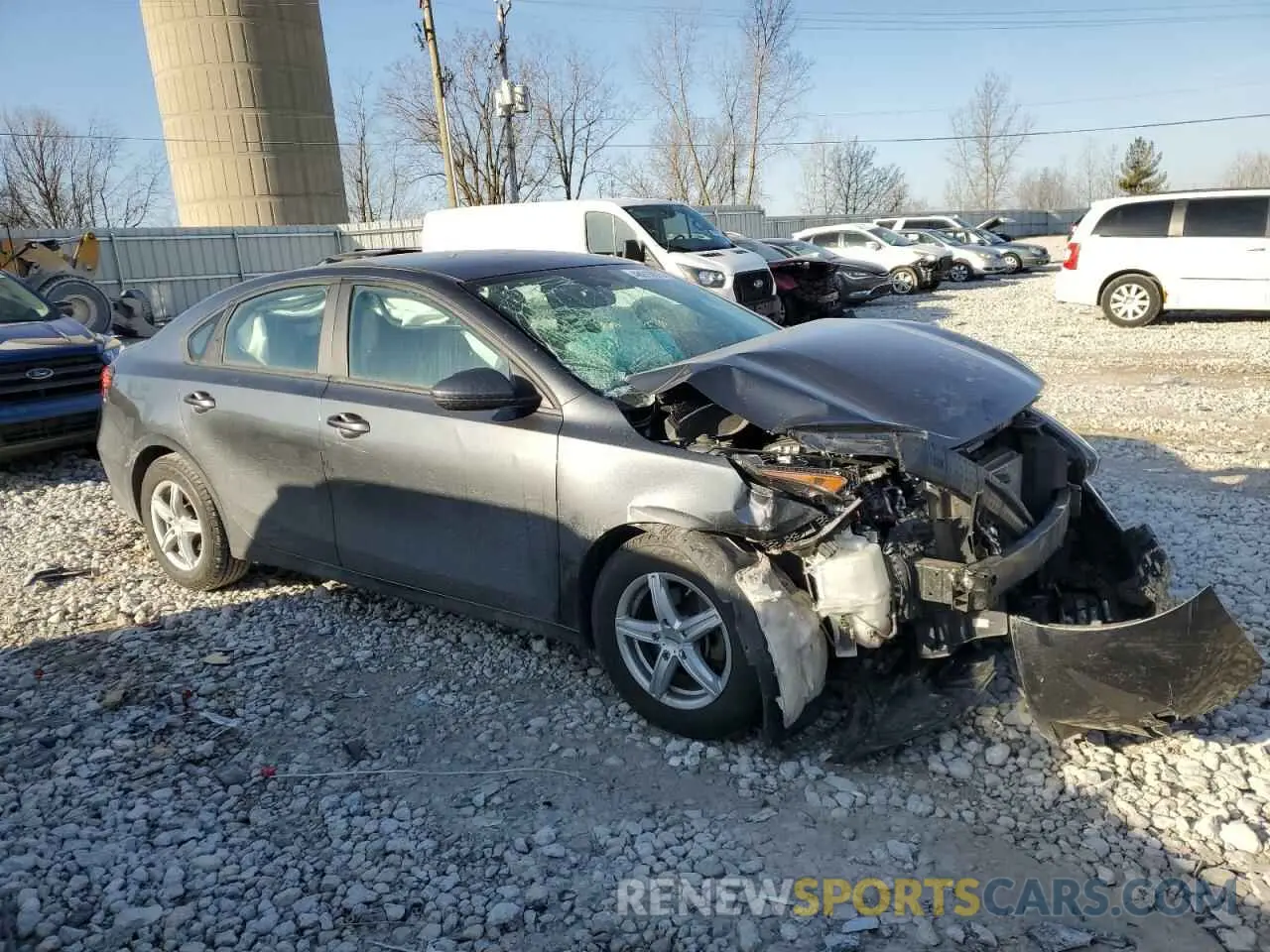 4 Фотография поврежденного автомобиля 3KPF24AD4NE463822 KIA FORTE 2022