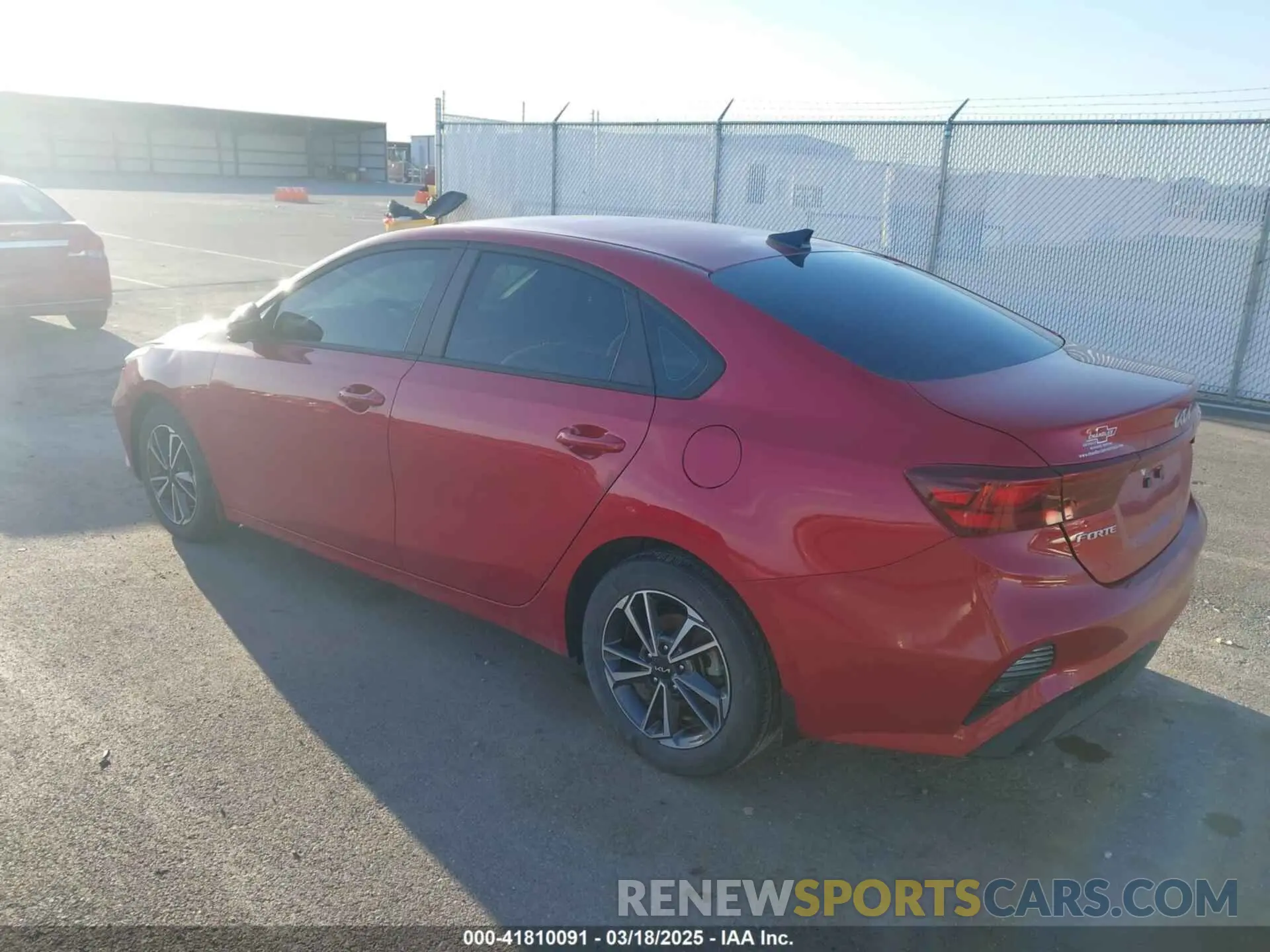 3 Photograph of a damaged car 3KPF24AD4NE472102 KIA FORTE 2022