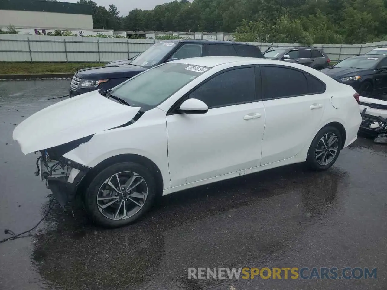 1 Photograph of a damaged car 3KPF24AD5NE424317 KIA FORTE 2022