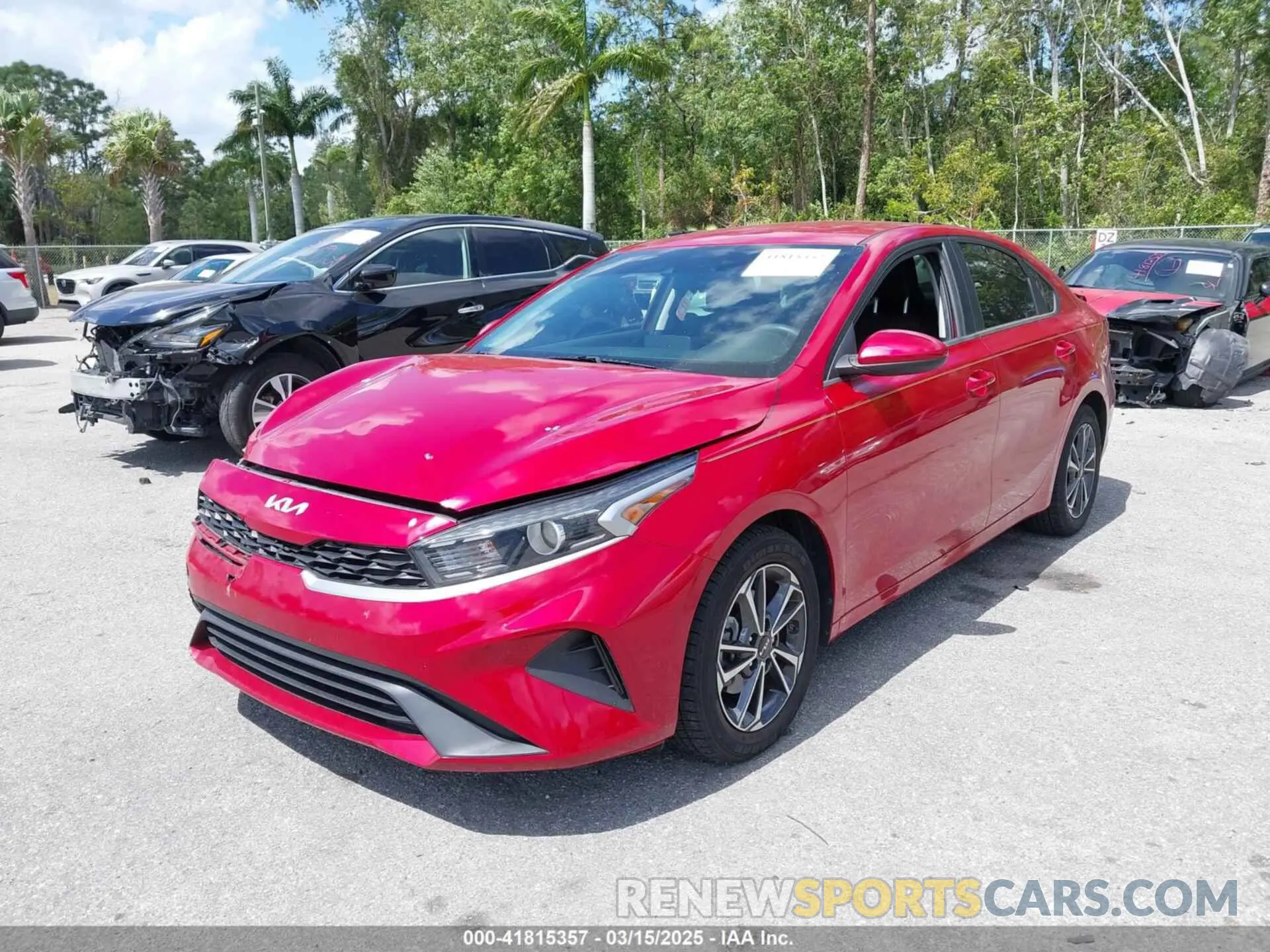 12 Photograph of a damaged car 3KPF24AD5NE425273 KIA FORTE 2022
