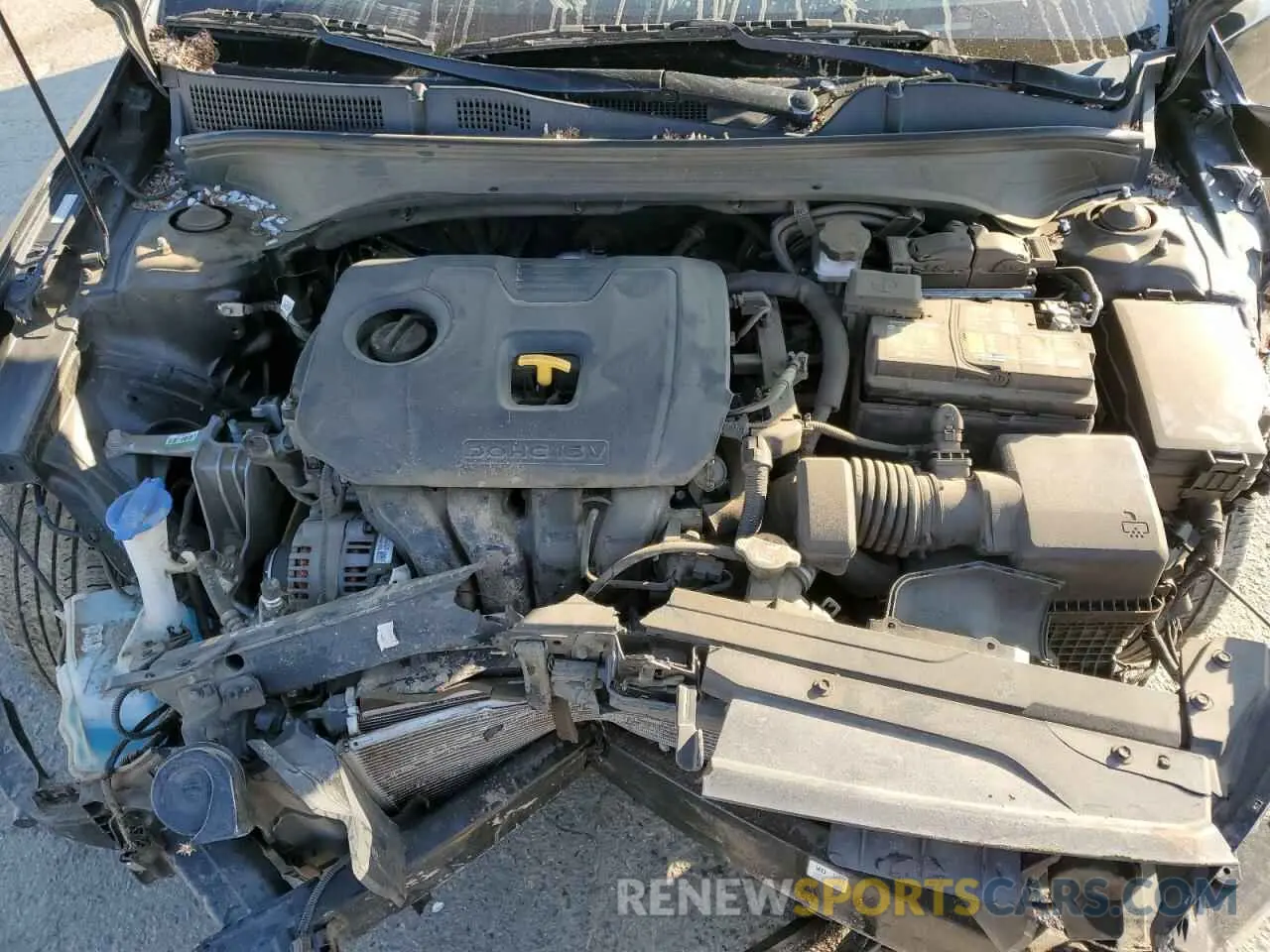 11 Photograph of a damaged car 3KPF24AD5NE460444 KIA FORTE 2022