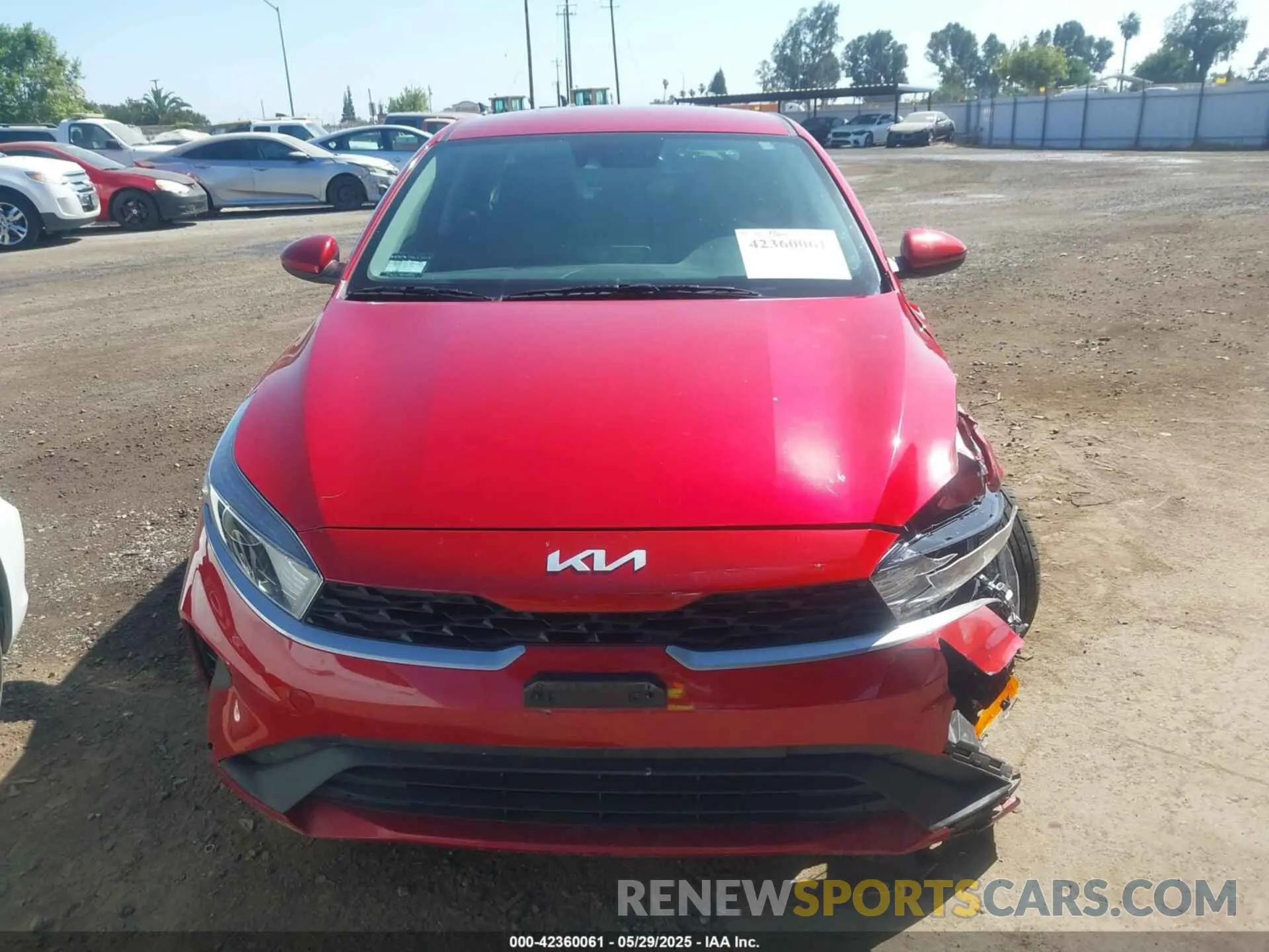 12 Фотография поврежденного автомобиля 3KPF24AD5NE497638 KIA FORTE 2022